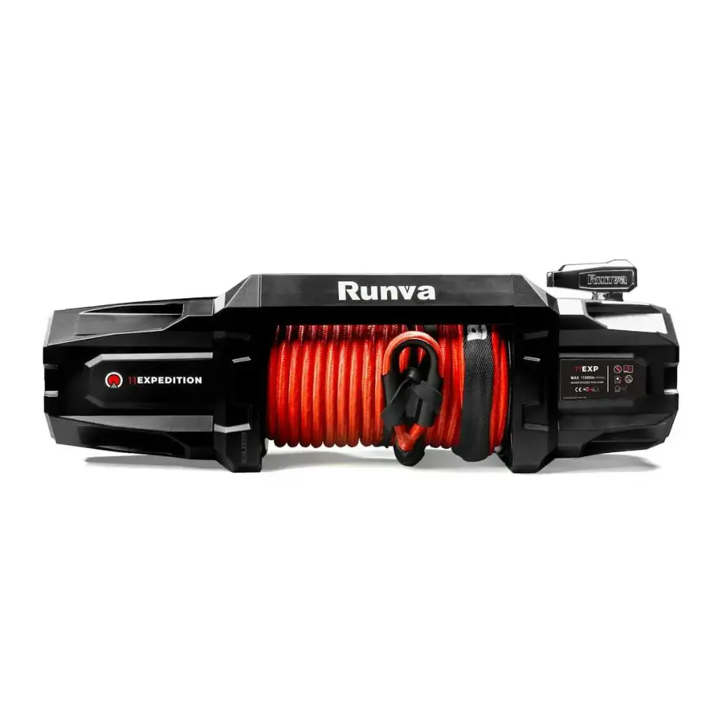 11EXPEDITION Winch 12V with Synthetic Rope